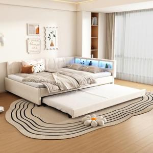 Moimhear Cama de día, 140 x 200 cm, cama de día, sofá cama,…