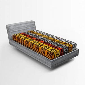 ABAKUHAUS Tribal Sábana Elastizada, Motivos, Suave Tela Dec…