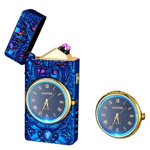 RSBYE Encendedor Eléctrico Dragon con Reloj, Encendedor de…