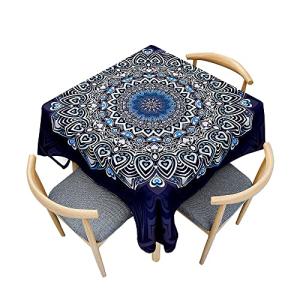 Chickwin Mantel para Mesa Cuadrado, Mantel Antimanchas Impe…