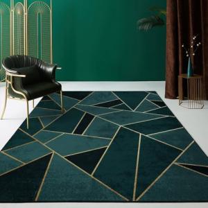 Rururug Alfombras Antideslizante Salón, Grandes Alfombra De…