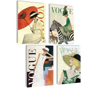 Mojoliving Vogue Juego de Cuadros Bauhaus para Dormitorio y…