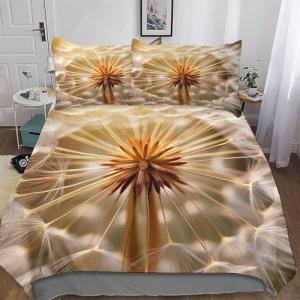 PPZYY DandeLöwe Juego de ropa de cama agradable, funda nórd…