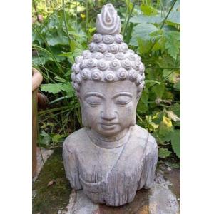F&G Supplies Escultura de Estatua de jardín con Cabeza de B…