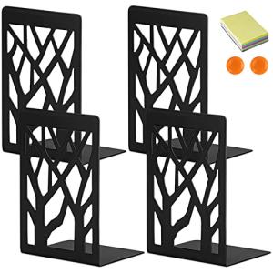 DIFIT Sujetalibros, Sujeta Libros Estanteria, Metal Sujeta…