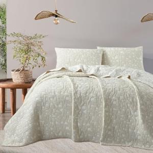 NOVOTEXTIL Colcha Jacquard Cama 150 (250x270) – Diseño Mini…