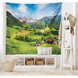 ABAKUHAUS Montaña Tapiz de Pared, Alpes en la Primavera, pa…