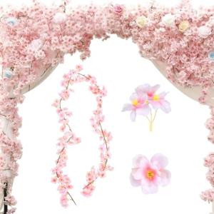 BSITSSS 3 Piezas 180cm Guirnalda de Flores Artificiales Cer…