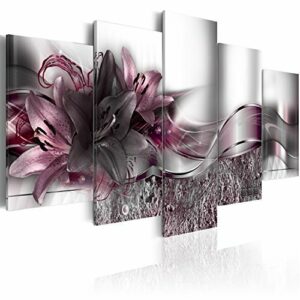 murando Cuadro en Lienzo Flores Lirios 150x75 cm Impresión…