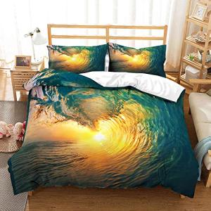 Chickwin Juego de Ropa de Cama 3D, 3 Piezas Microfibra Poli…