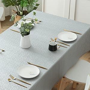Chickwin Cuadrado Mantel Antimanchas Rectangular Jacquard P…