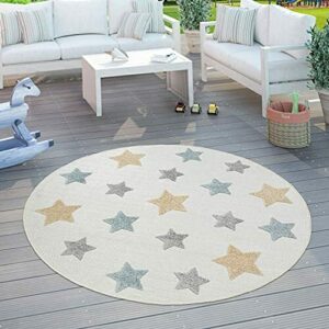 Paco Home Alfombra Infantil Juegos Cuarto Redonda Chicos Ch…