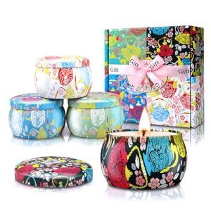 Velas Aromaticas Juego de 4 Piezas, Vela Perfumadas 30 Hora…
