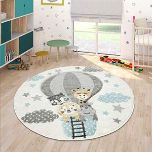 Paco Home Alfombra Infantil, Alfombra Pastel Moderna Habita…
