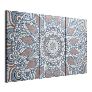 murando - Cuadro en Lienzo Mandala 120x80 cm 3 piezas - Imp…