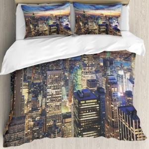 MJNLYDAO Ropa de Cama Cubierta de Conjunto elaborado en alg…