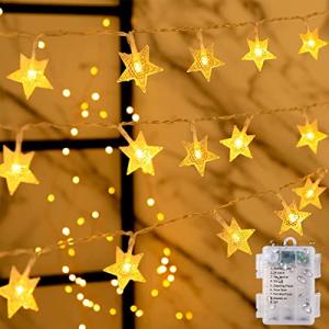 Guirnalda Luces Pilas, 6M 40LED Cadena de Luces de Estrella…