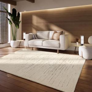 Paco Home Alfombra de Sala y Dormitorio Estilo Berber y dis…