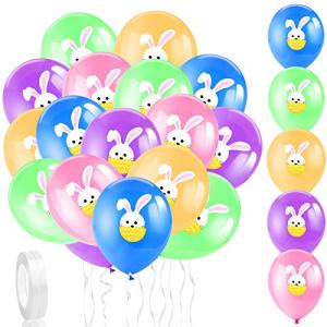 HOWAF 40 globos de látex para fiesta de Pascua, globos de c…