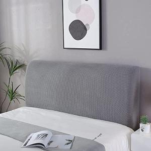 HAMON Funda protectora para cabecero de cama, color gris, 1…