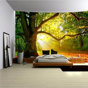 Arsey Tapiz de pared bosque para colgar en la pared, árbol,…