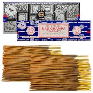 LAMARE Varillas de Incienso Pack Satya Nag Champa 100 g   S…
