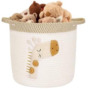 Huiguli Cesta de Cuerda de Algodón Infantil, Cestas De Alma…