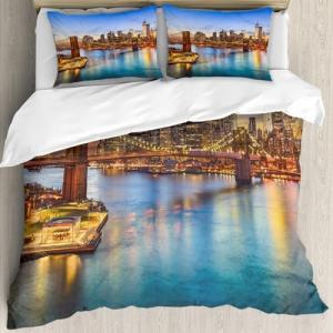 MJNLYDAO Ropa de Cama Cubierta de Conjunto elaborado en alg…