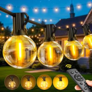 Luces Exterior Jardin Guirnalda 30M - Exteriores Guirnaldas…