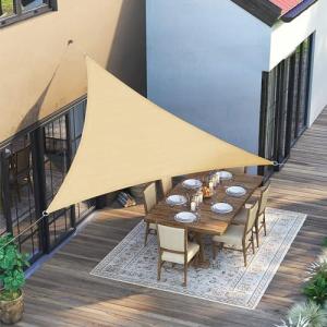 SUNNY GUARD Toldo Vela de Sombra Triangular 3x3x3m HDPE Tra…