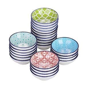 vancasso serie Macaron 24 piezas Mini Cuencos para Aperitiv…