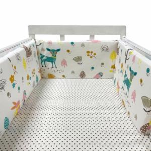 Protector Cuna Transpirable Chichoneras Cuna Parachoques Cu…