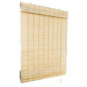 Victoria M. Persiana Enrollable de Bambú para Interiores, C…