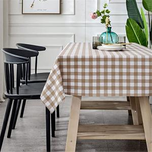 Chickwin Mantel Antimanchas Rectangular, Estilo Simple PVC…