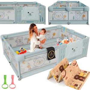 DeFieltro Parque Infantil Bebe 120x180 cm EXTRAFUERTE - Cor…