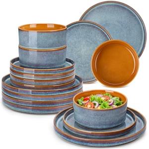 vancasso ONION Vajillas Completas 24 Piezas para 8 Personas…