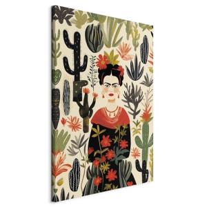 murando - Cuadro en Lienzo Frida Kahlo 40x60 cm 1 pieza - I…