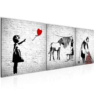 Runa Art - Cuadros Banksy Street Art 120 x 40 cm Cuadro in…