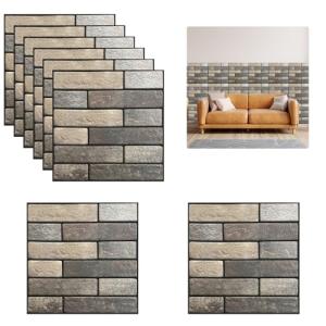 Zfseyuh 10 Piezas Paneles de Pared 3D Autoadhesivos de Pare…