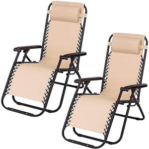 TIENDA EURASIA® Pack 2 - Tumbona Plegable Multi-Posiciones…