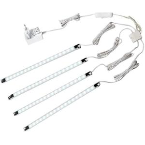 Cefrank 4pcs led debajo de las barras de luces llevadas gab…