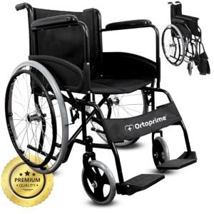 OrtoPrime Silla de Ruedas Plegable Ligera AUTOPROPULSABLE S…