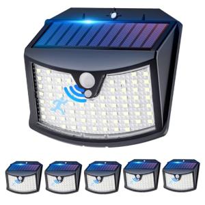 Giliwosy Luz Solar Exterior, 6 Paquete/3 Modos IP65 Imperme…