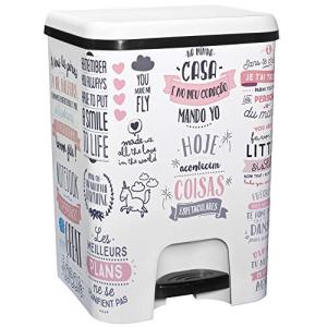 TODO HOGAR | Cubo de Basura con Pedal | Capacidad de 26 lit…