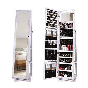 SogesHome Armario para Joyas de Pared Gabinete de joyería c…