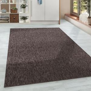HomebyHome Alfombra Pila Corta Diseño Moteado Liso Sala de…