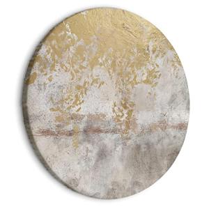 murando Cuadro Redondo en Lienzo Abstracto 60x60 cm Impresi…