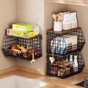 Laphontab Frutero de Cocina 1 Nivel - Organizador Plegable…