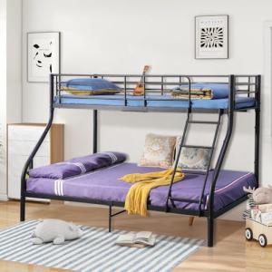 FetiNes Litera de 90 x 200/140 x 200 cm con Somier, Cama In…