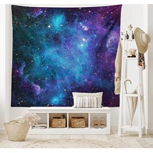 ABAKUHAUS Espacio Exterior Tapiz de Pared y Cubrecama Suave…